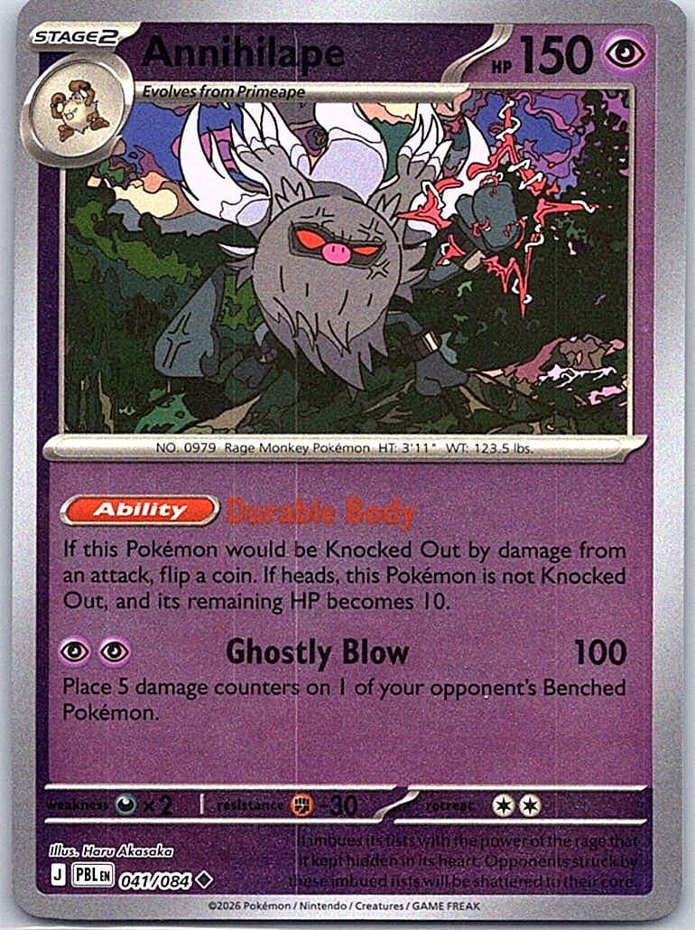 ME05: Pitch Black #041/084 Annihilape