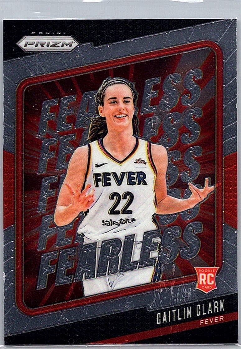 2024 Panini Prizm WNBA #10 Caitlin Clark Fearless