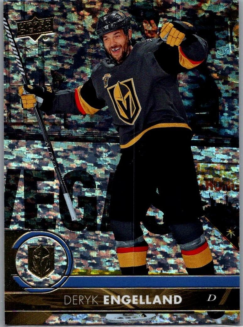 2017-18 Upper Deck Deryk Engelland Speckled Foil