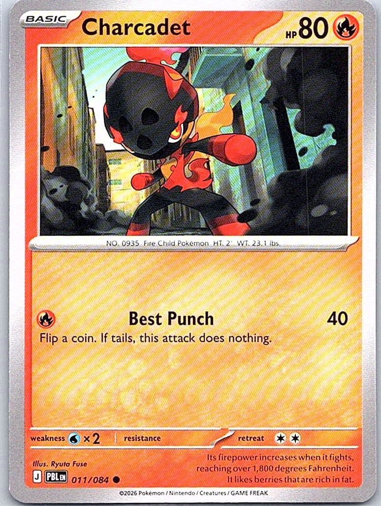 ME05: Pitch Black #011/084 Charcadet
