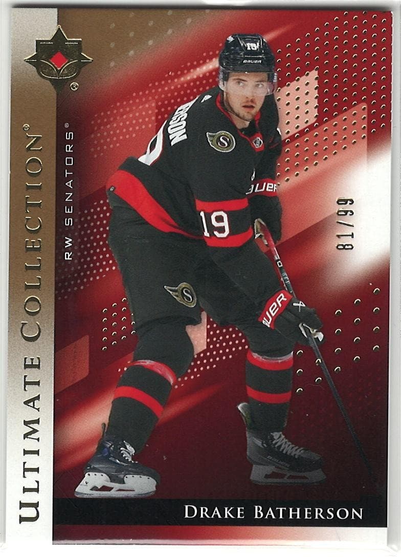 2024-25 Upper Deck Ultimate Collection #40 Drake Batherson Gold #/99