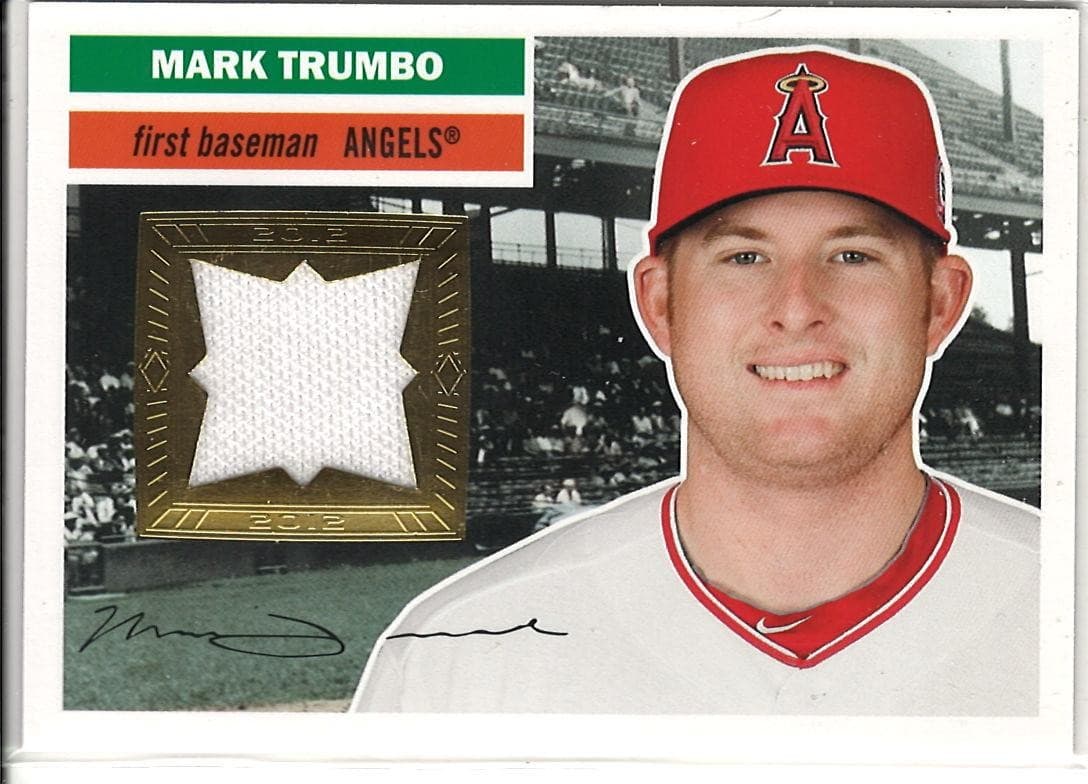 2012 Topps Archives #56R-MT Mark Trumbo Relics