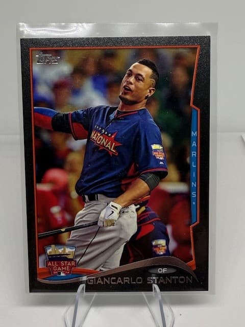 2014 Topps Update #US-238 Giancarlo Stanton Black #/63