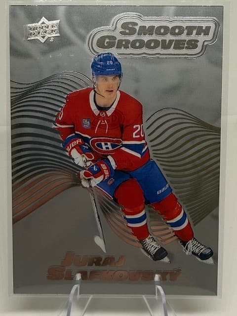 2022-23 Upper Deck #SG22 Juraj Slafkovsky Smooth Grooves