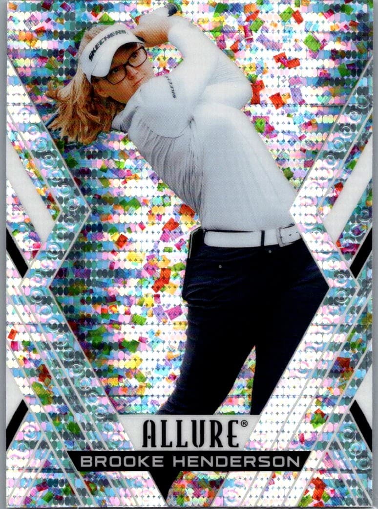 2026 Upper Deck Allure #30 Brooke Henderson Glitter Bomb
