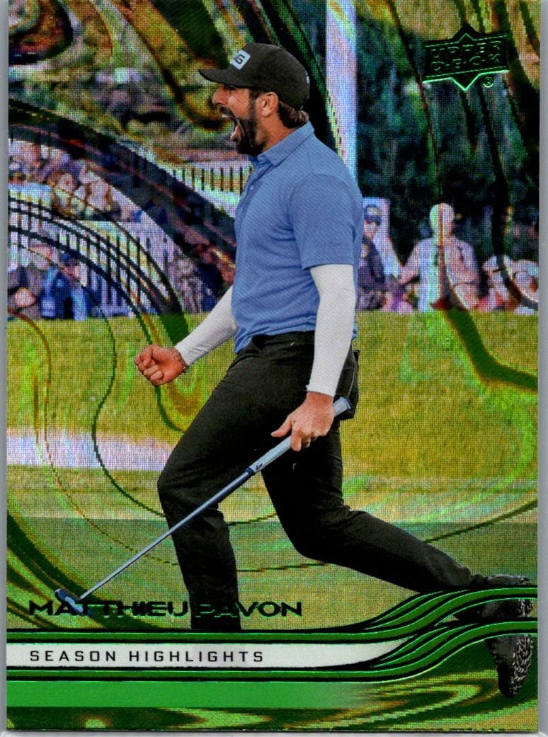 2026 Upper Deck #69 Matthieu Pavon Green