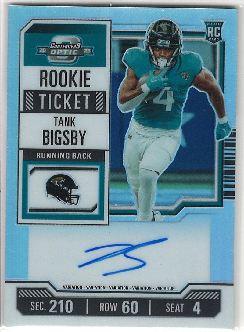 2023 Panini Contenders Optic #134 Tank Bigsby Silver