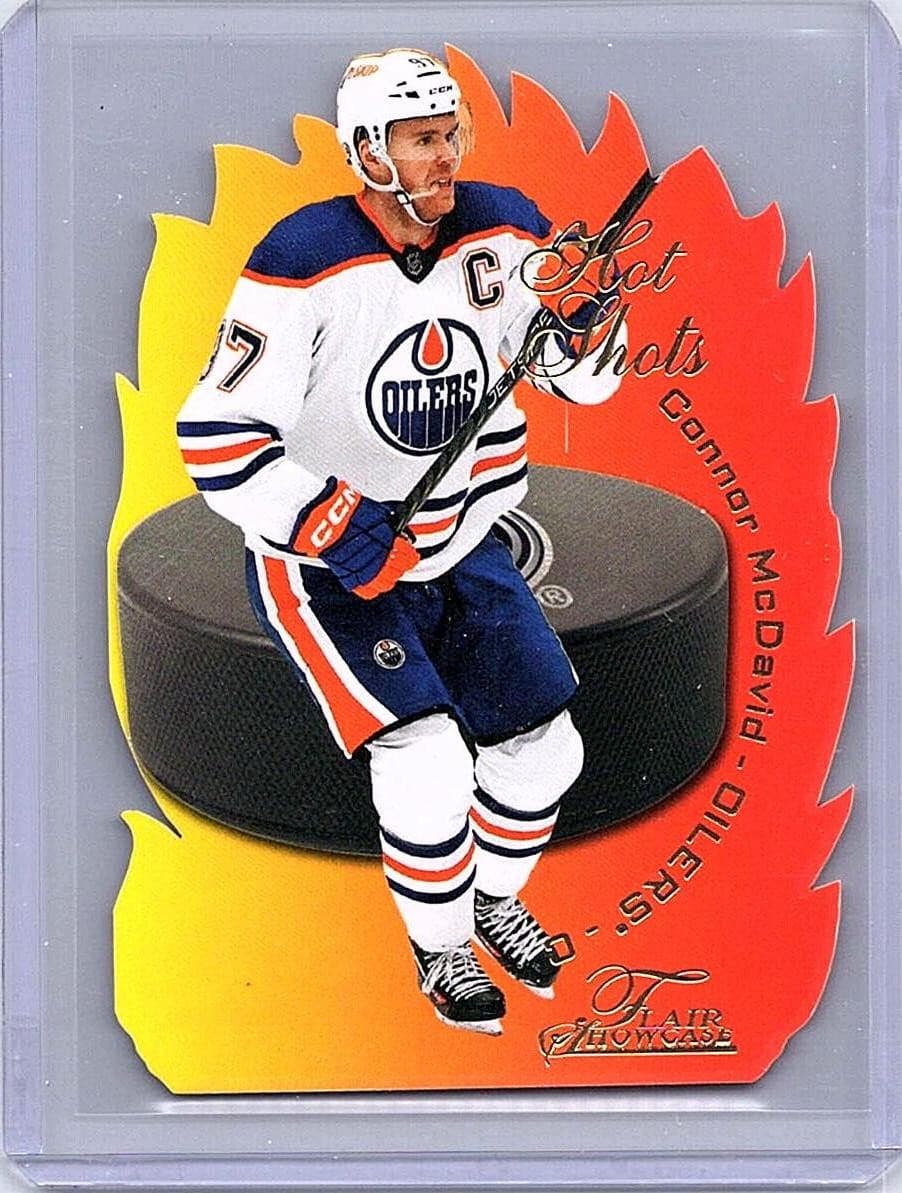 2022-23 SkyBox Metal Universe #2 HS Connor McDavid Hot Shots
