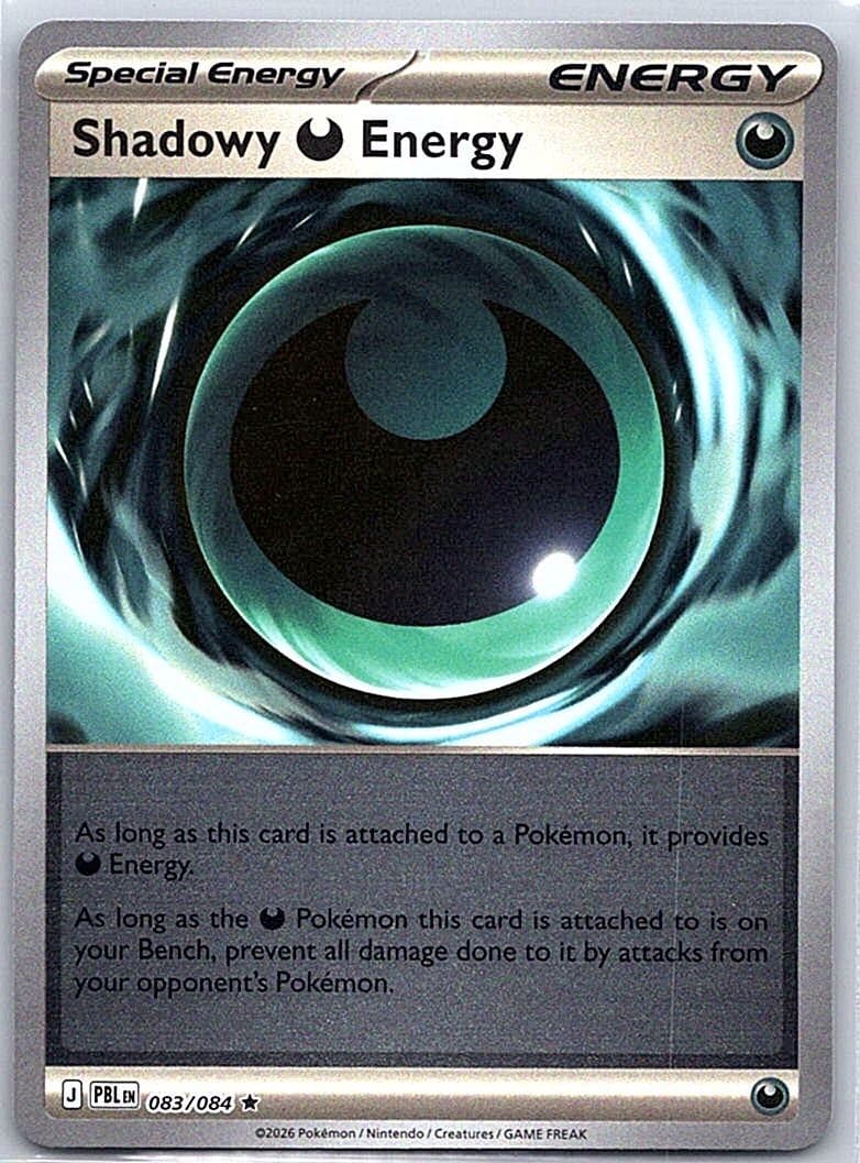 ME05: Pitch Black #083/084 Shadowy Darkness Energy