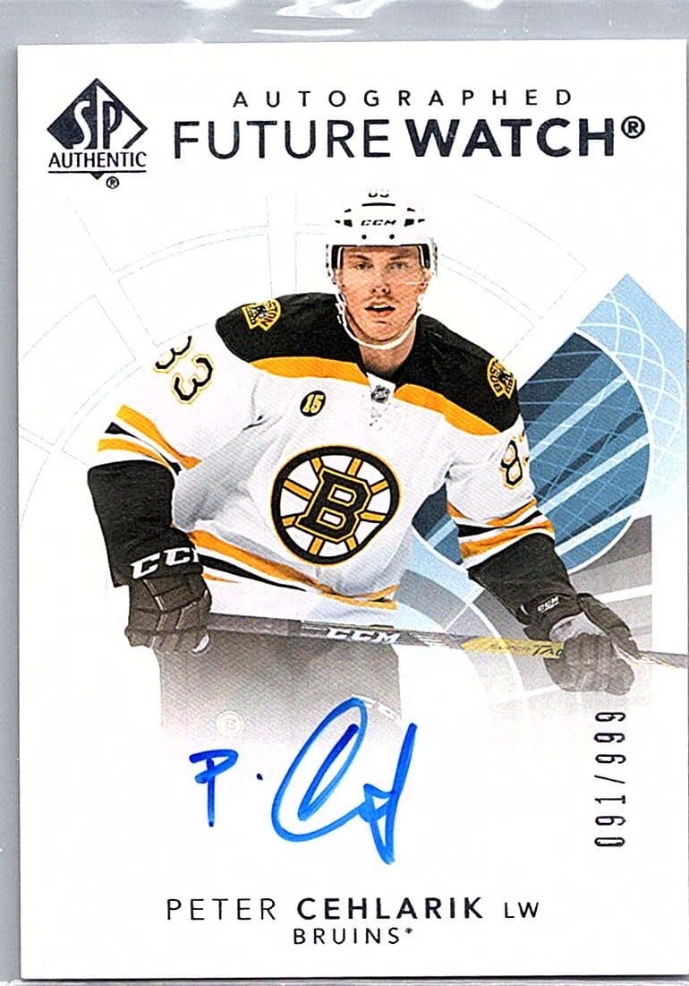 2017-18 SP Authentic #143 Peter Cehlarik #/999