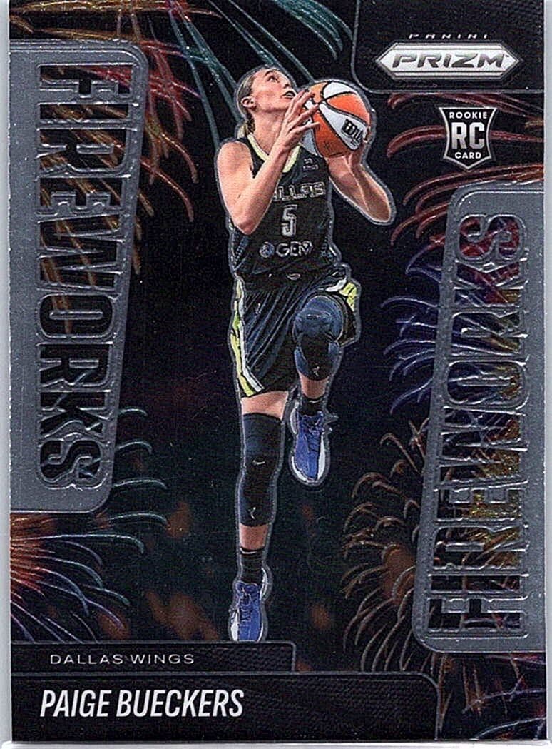 2025 Panini Prizm WNBA #14 Paige Bueckers Fireworks