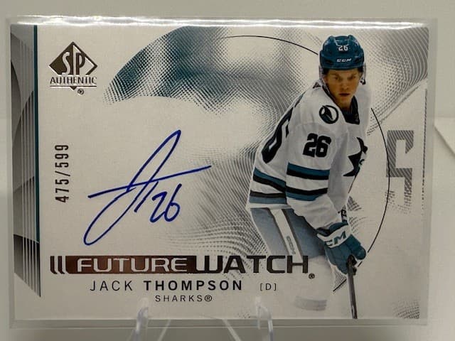 2024-25 SP Authentic #113 Jack Thompson Future Watch Horizontal #/599