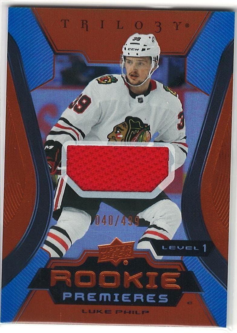 2023-24 Upper Deck Trilogy #112 Luke Philp Memorabilia Jersey #/499
