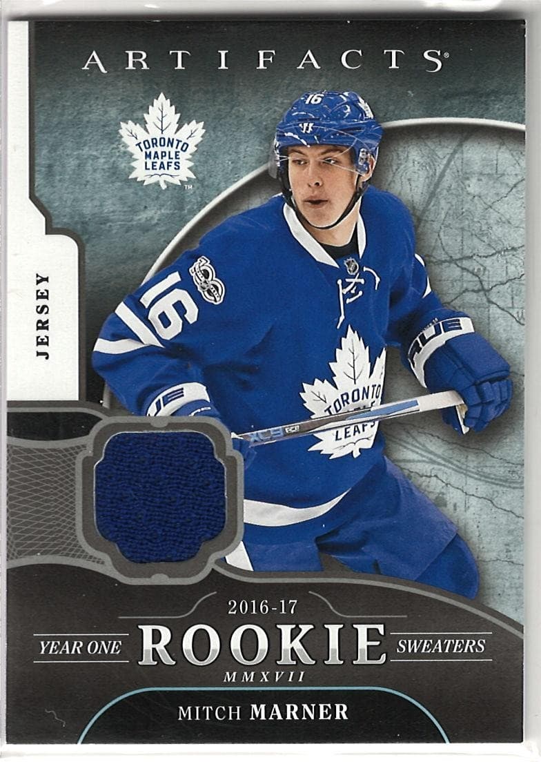 2017-18 Upper Deck Artifacts #RS-MM Mitch Marner Year One Rookie Sweaters