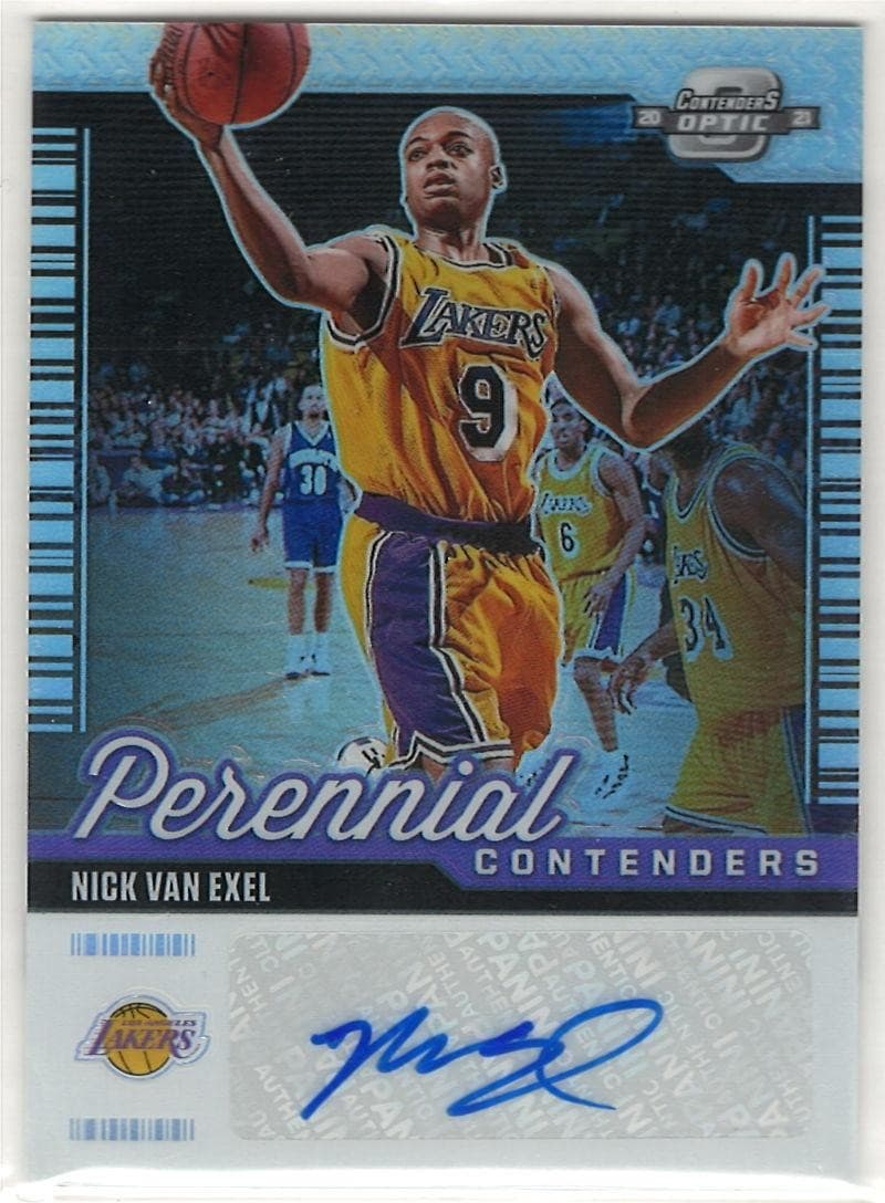 2020-21 Optic #PCO-NVE Nick Van Exel Perennial Contenders Autographs /99
