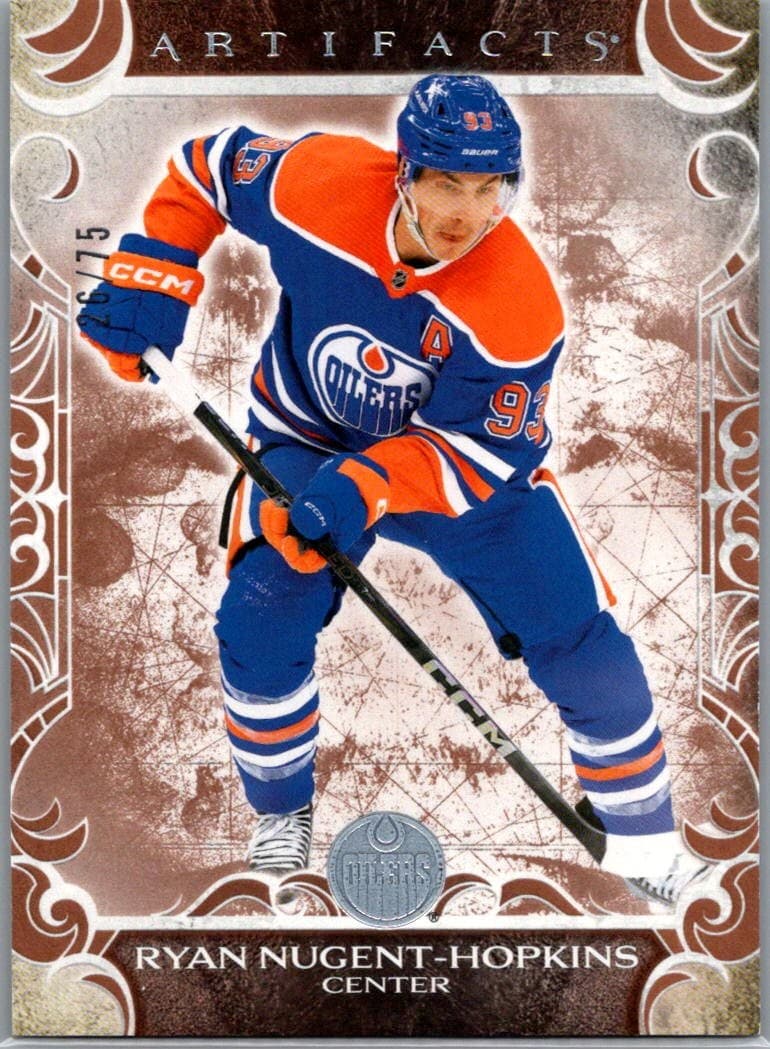 2024-25 Upper Deck Artifacts #98 Ryan Nugent-Hopkins Copper #/75