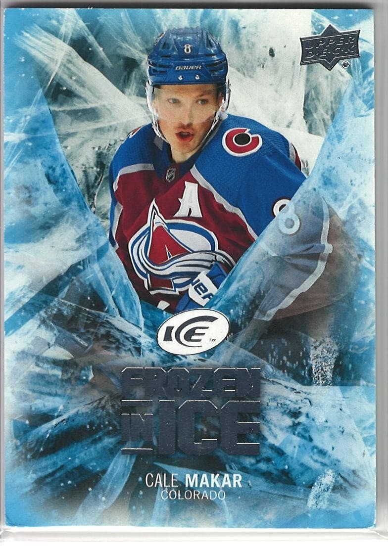 2023-24 Upper Deck Ice #FI-1 Cale Makar Frozen in Ice SEALED