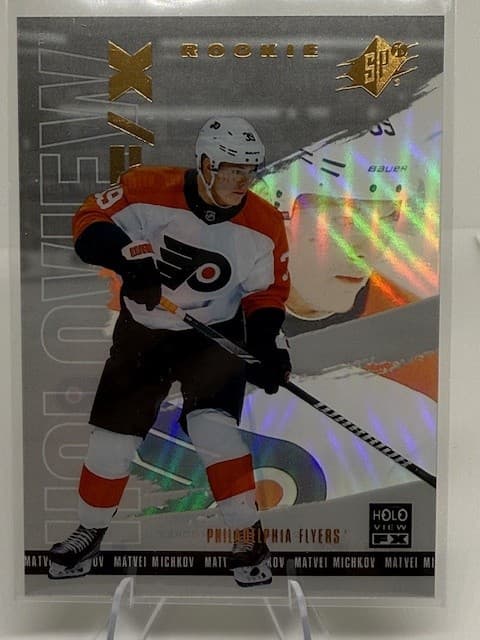 2024-25 SPx #HV-35 Matvei Michkov Holoview F/X
