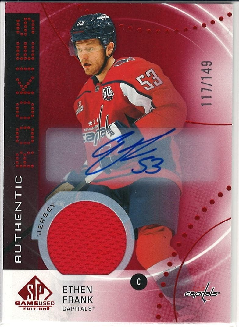 2025-26 SP Game Used #AR-EF Ethen Frank Gold #/149
