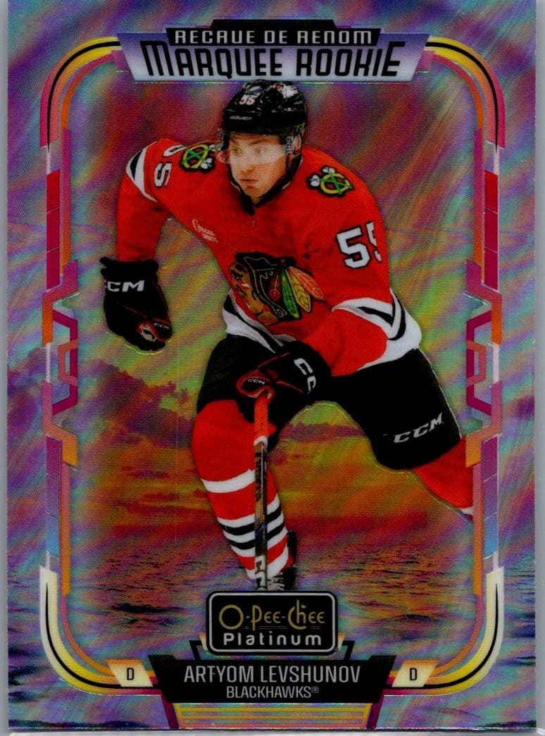 2025-26 O-Pee-Chee Platinum #218 Artyom Levshunov Sunset