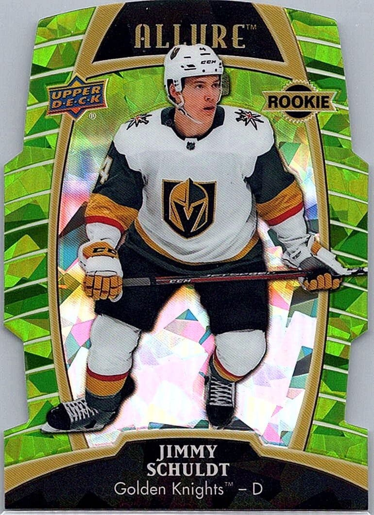 2019-20 Upper Deck Allure #61 Jimmy Schuldt Green Quartz #/99
