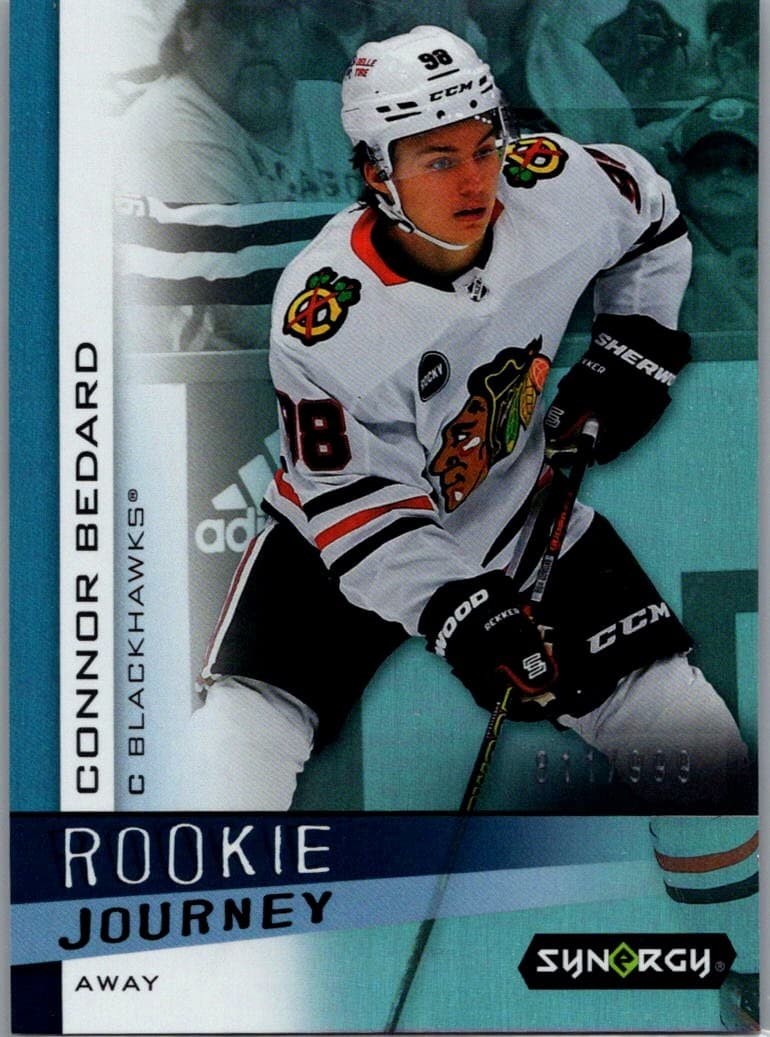 2023-24 Upper Deck Synergy #RJ-12 Connor Bedard Rookie Journey Away #/999