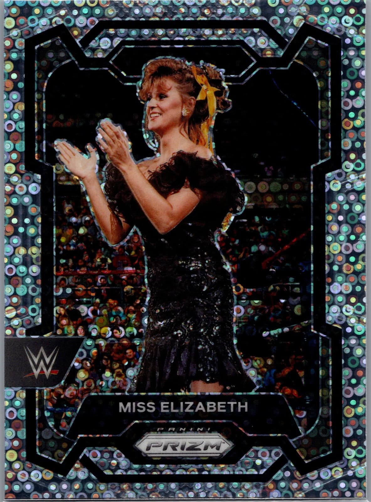 2024 Panini Prizm WWE #149 Miss Elizabeth Under Card Prizms SSP
