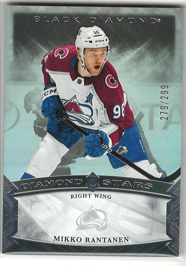 2023-24 Upper Deck Black Diamond #BDS-MR Mikko Rantanen Diamond Stars #/299