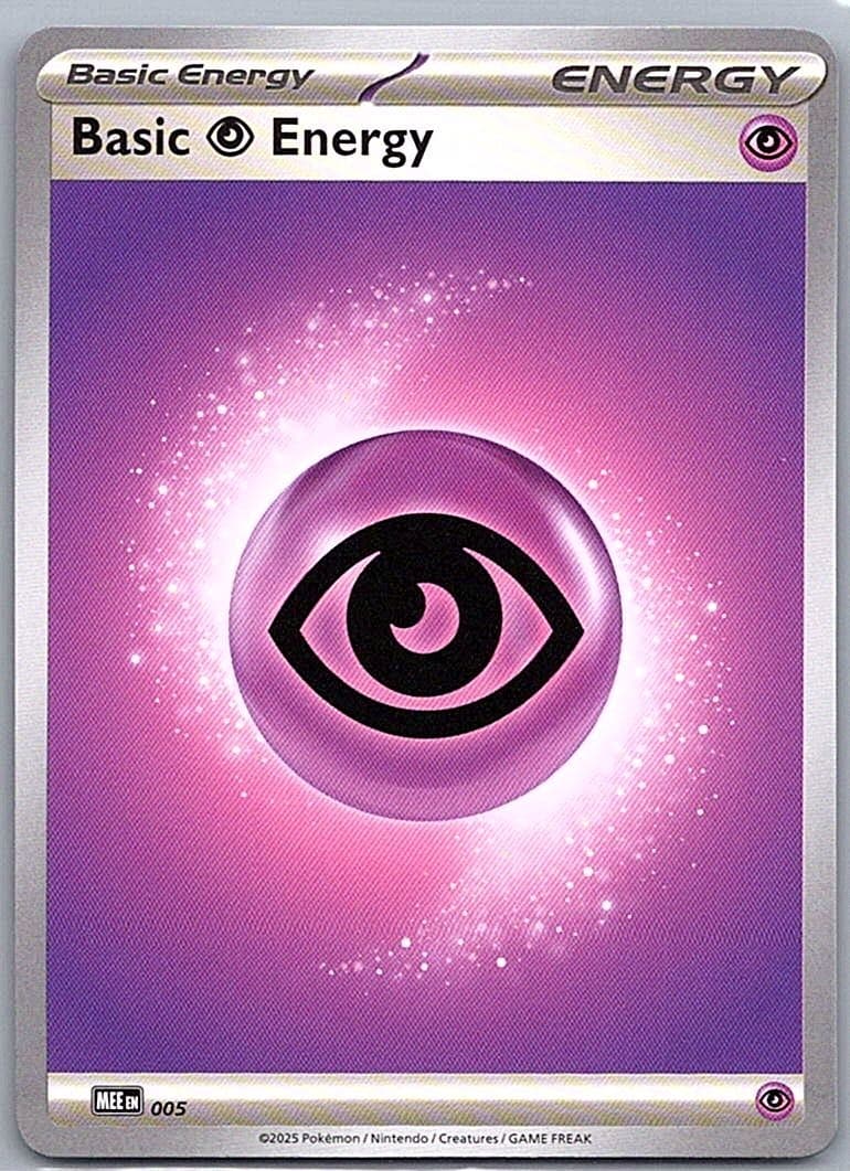 MEE: Mega Evolution Energies #5 Basic Psychic Energy