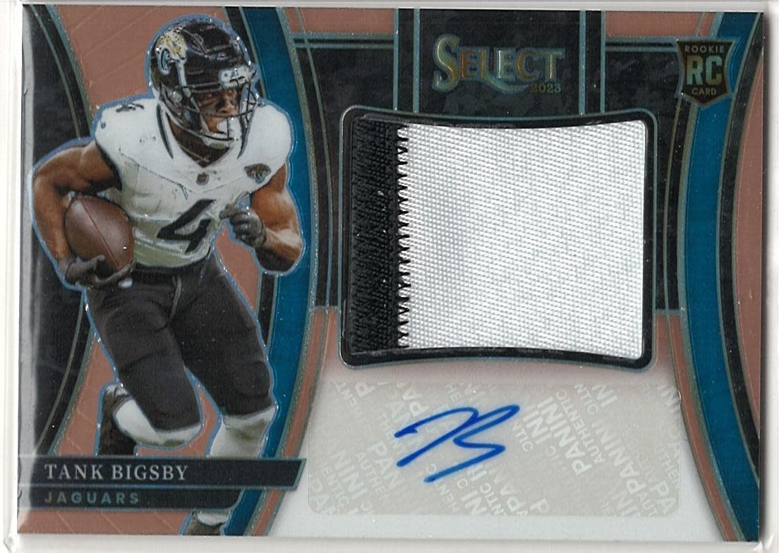 2023 Select Tank Bigsby RC RPA Jumbo Rookie Copper Prizm Auto /49