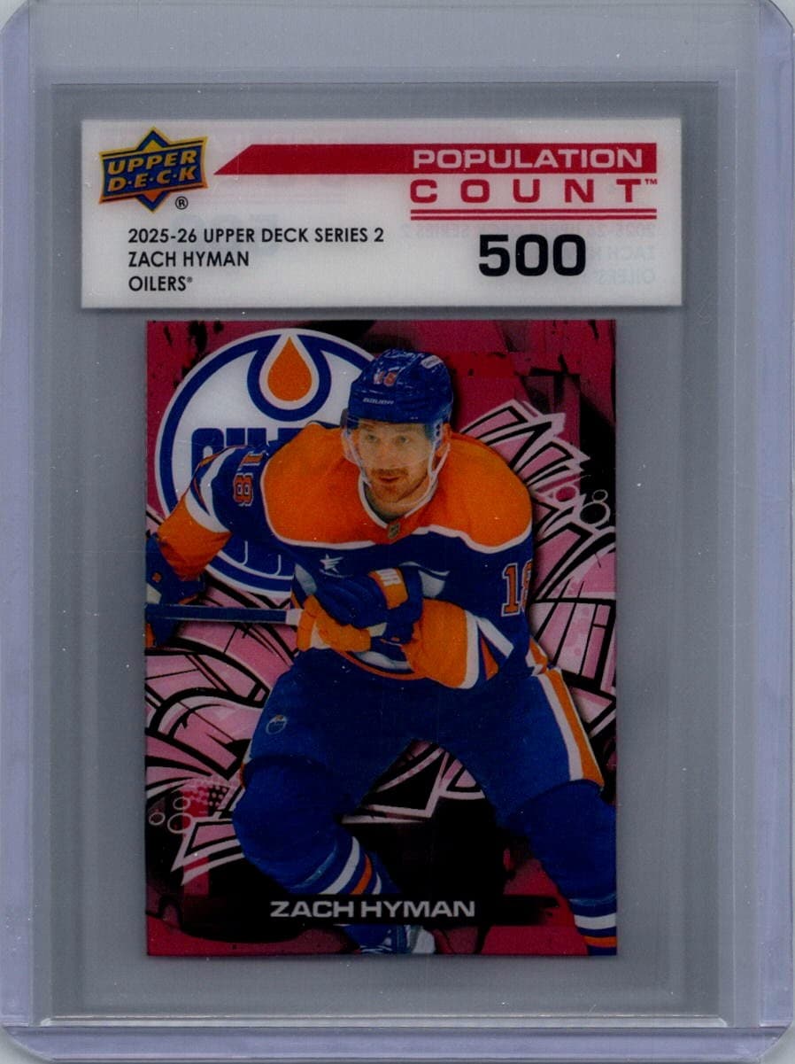 2025-26 Upper Deck #PC-48 Zach Hyman Population Count 500