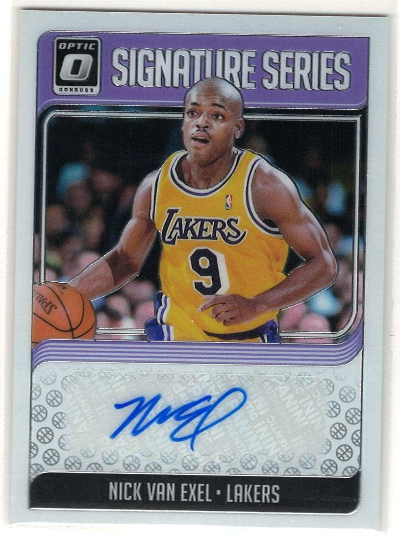 2018-19 Donruss Optic #SG-NVE Nick Van Exel Signature Series Auto
