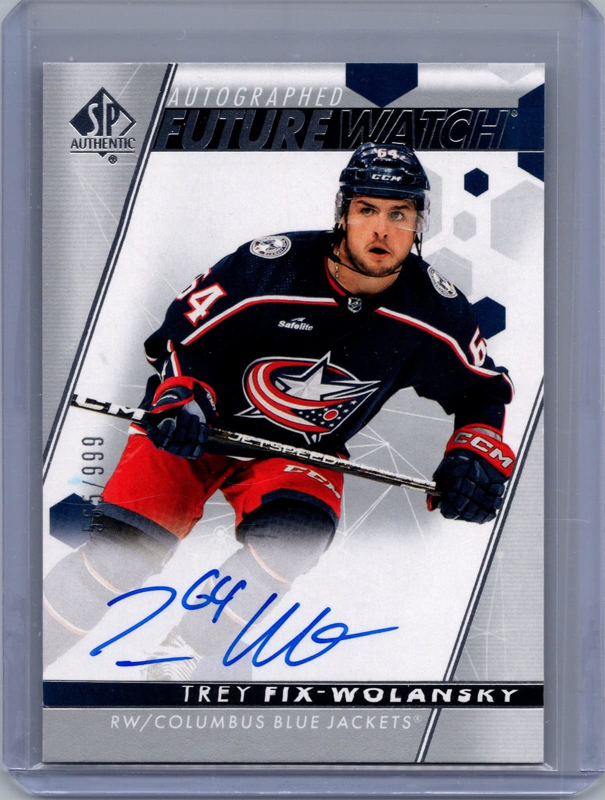 2022-23 SP Authentic #116 Trey Fix-Wolansky #/999