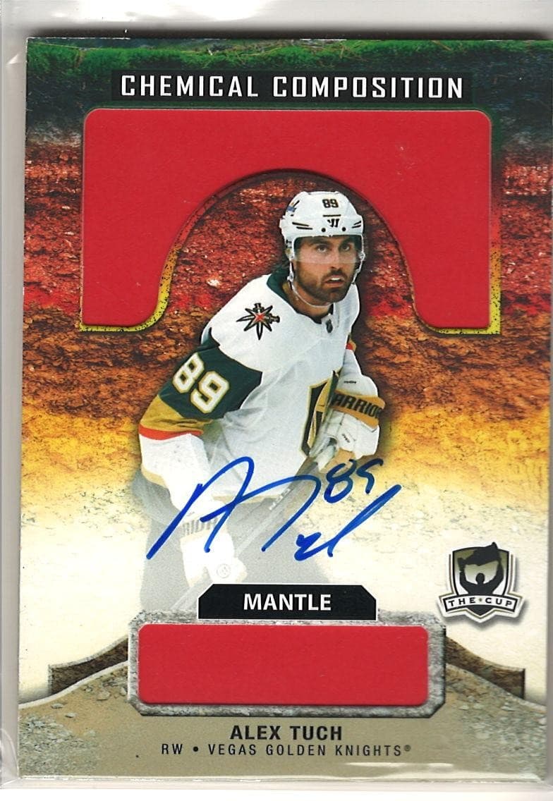 2020-21 The Cup Alex Tuch Chemical Composition Mantle Autographs