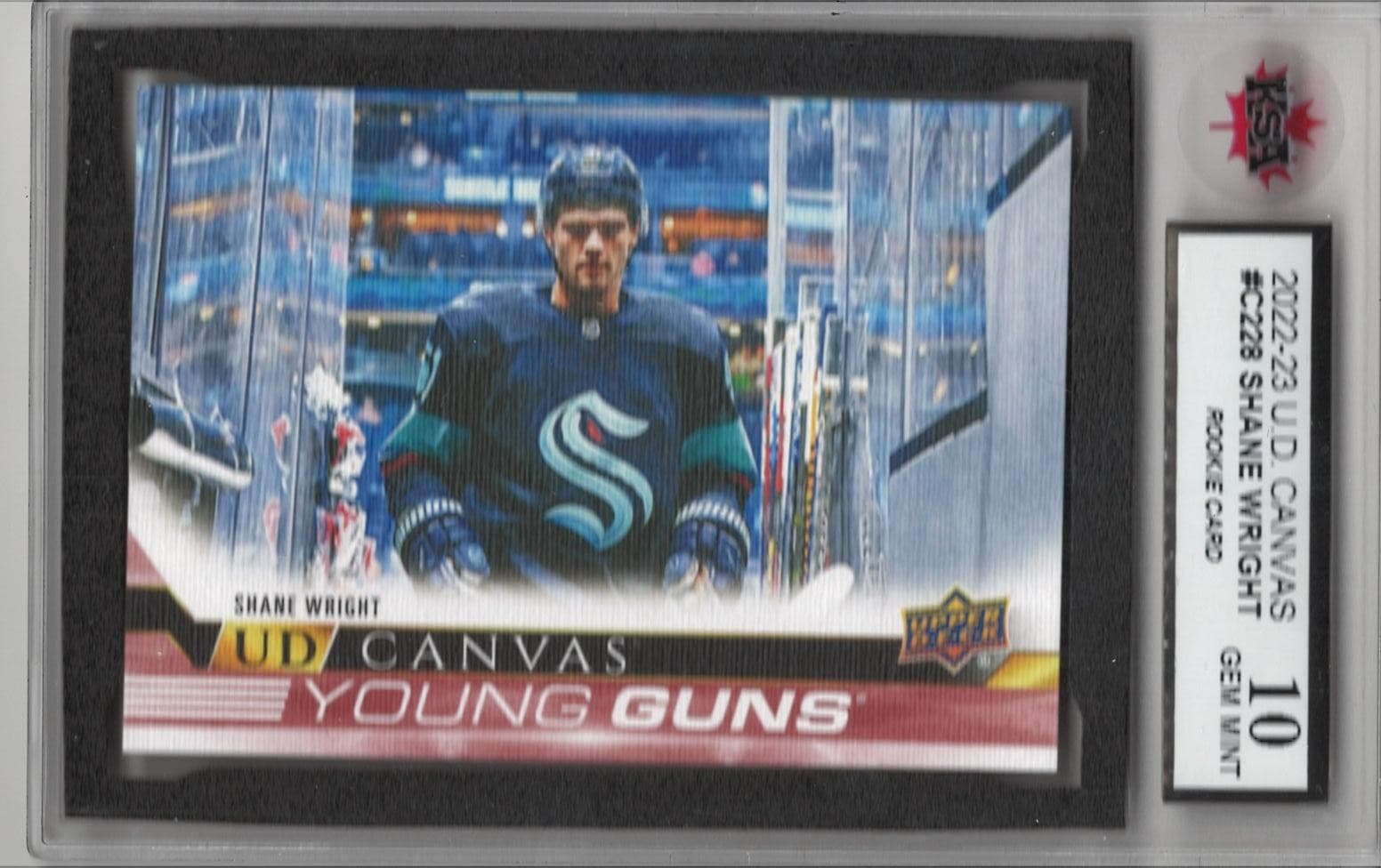 2022-23 Upper Deck #C228 Shane Wright UD Canvas KSA 10