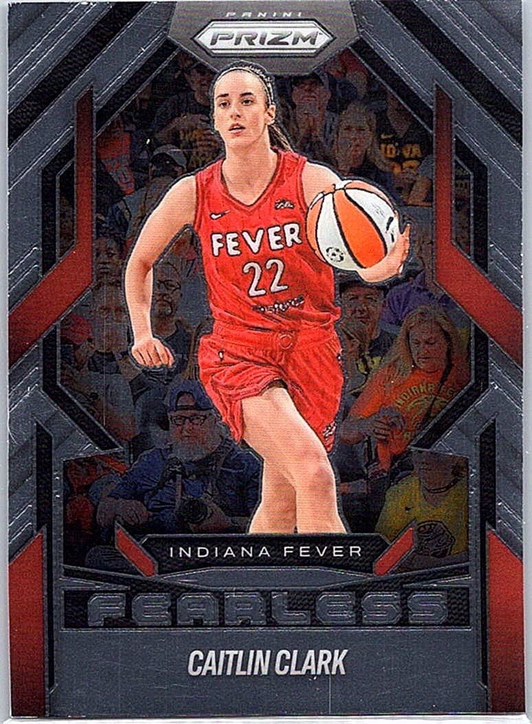 2025 Panini Prizm WNBA #7 Caitlin Clark Fearless