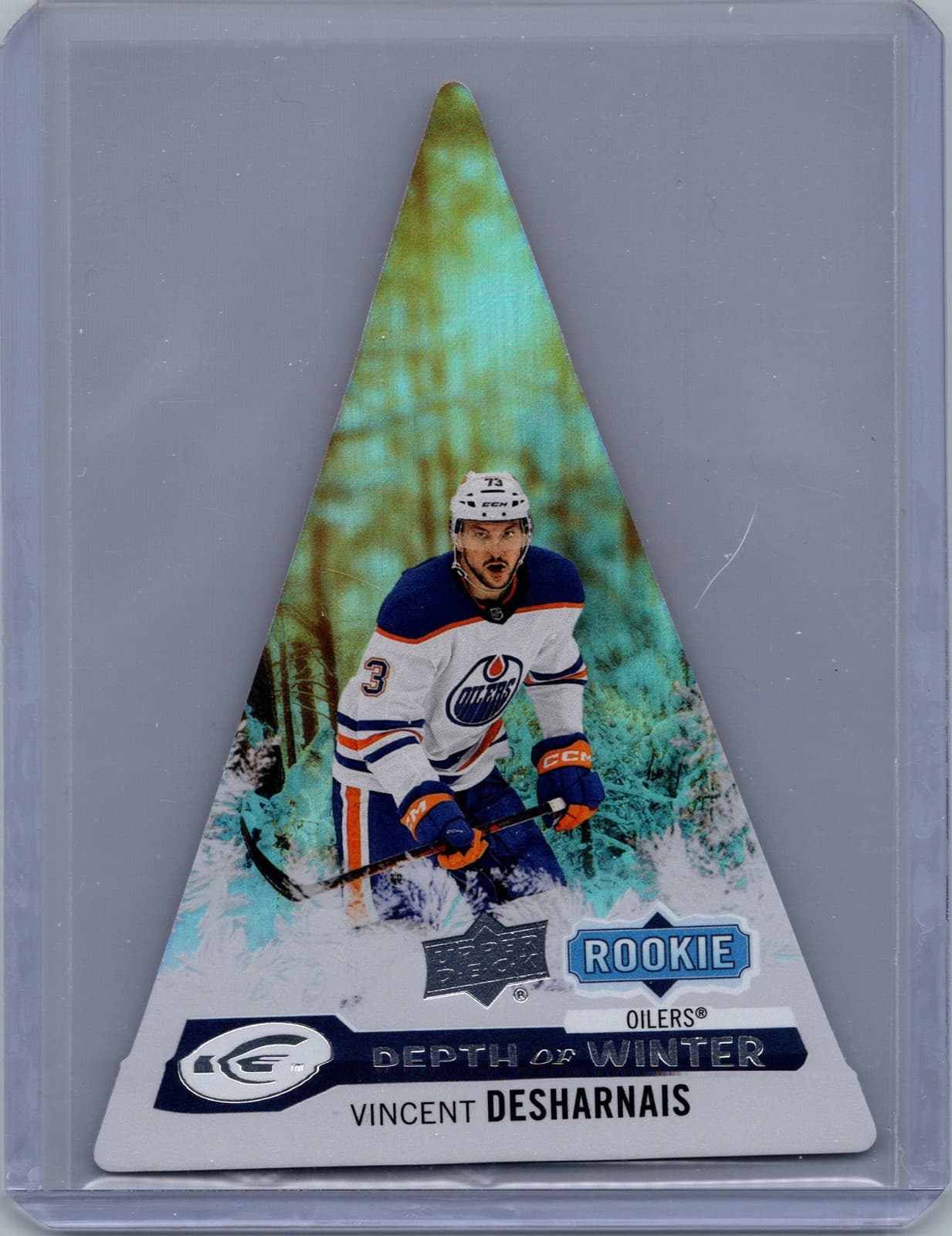 2023-24 Upper Deck Ice #DW-51 Vincent Desharnais Depth of Winter