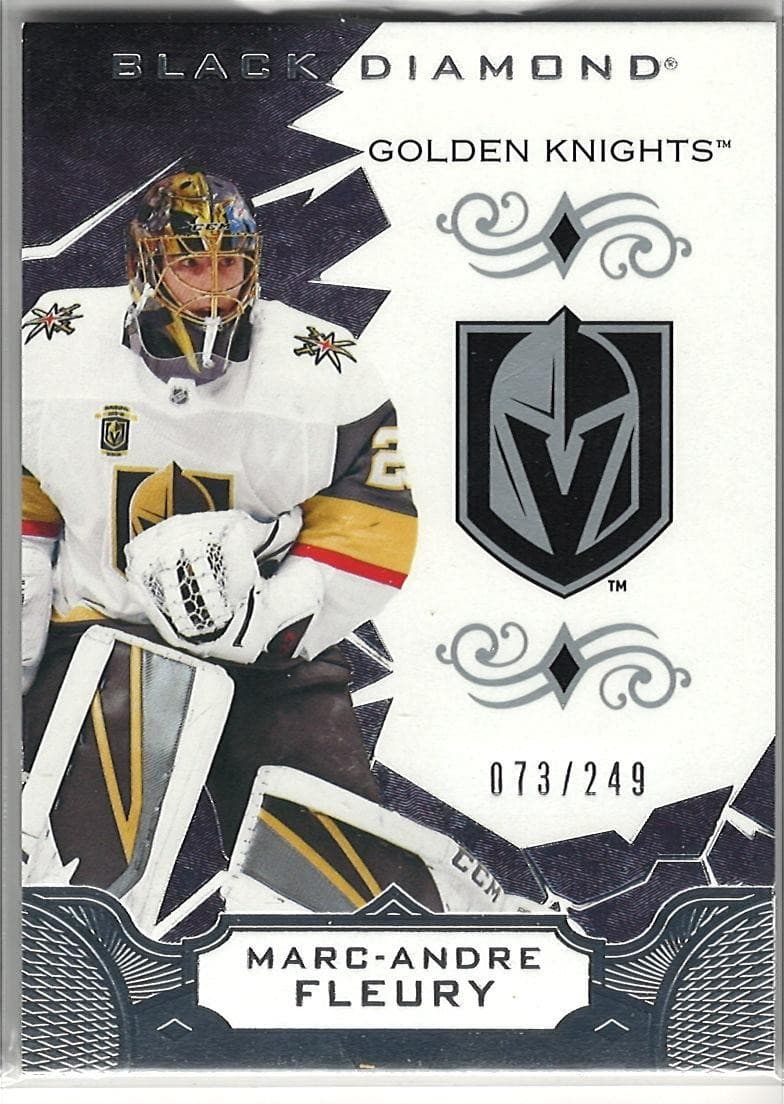 2018-19 Upper Deck Black Diamond #BDB-MF Marc-Andre Fleury /249