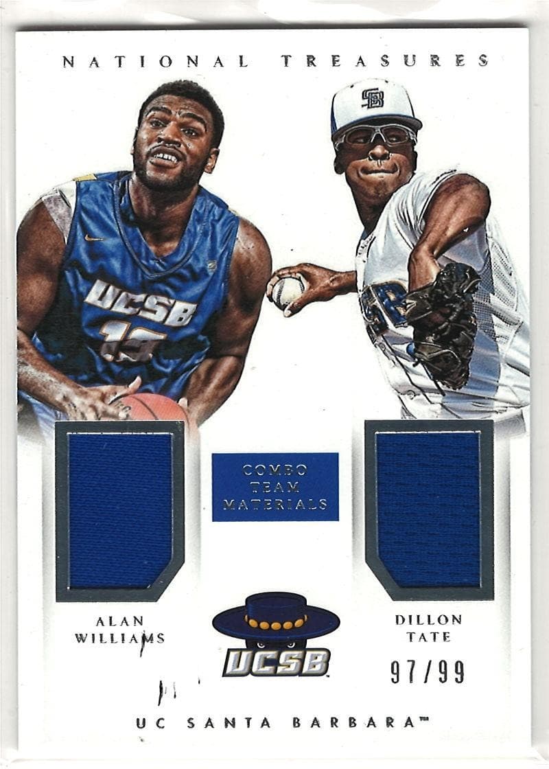 2015 National Treasures Collegiate Williams Tate Materials /99