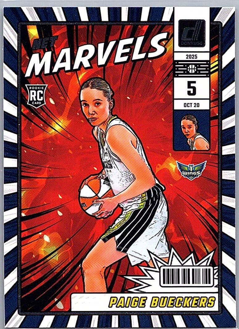 2025 Donruss WNBA #23 Paige Bueckers Net Marvels