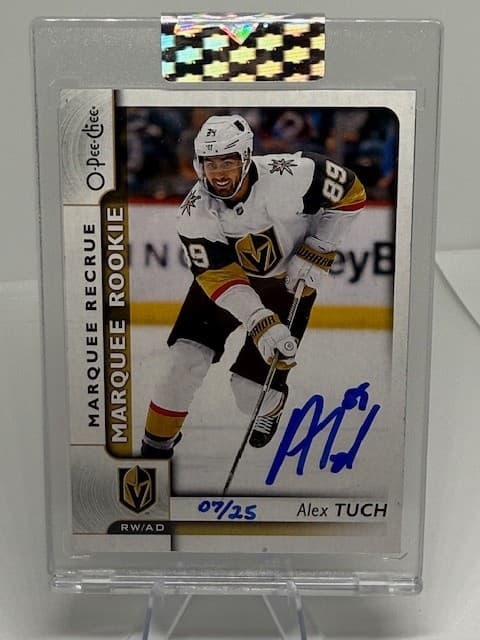 2019-20 Upper Deck Buybacks #650 Alex Tuch Autographed Buybacks #/25