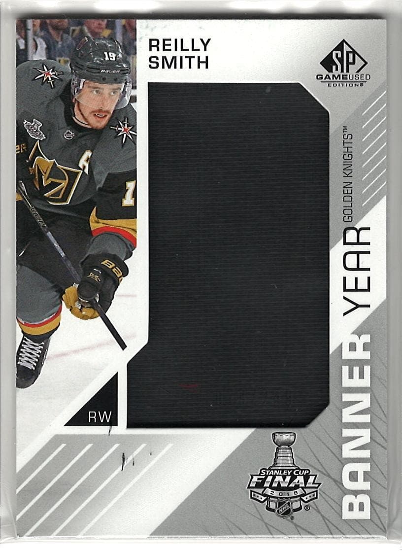 2018-19 SP Game Used #BSC-RS Reilly Smith Banner Year Jumbo Relic Stanley Cup