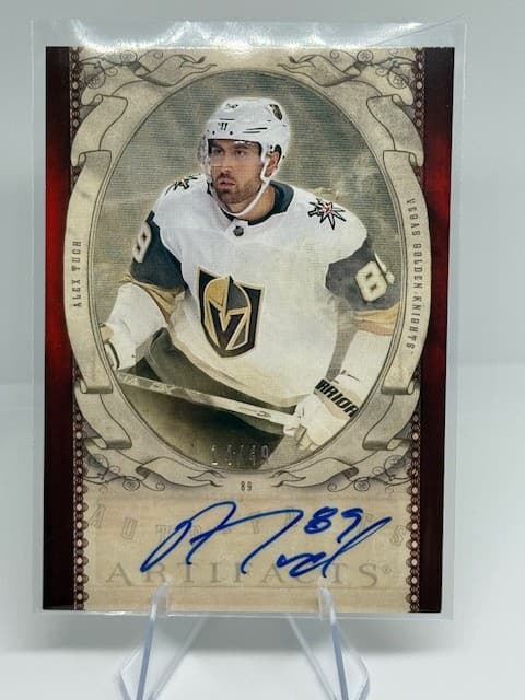 2020-21 Artifacts Alex Tuch 2010-11 10th Anniversary Retro Auto Facts /49