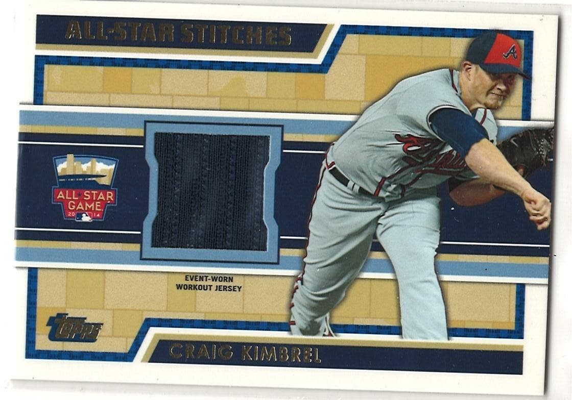2014 Topps Update #ASR-CKI Craig Kimbrel All-Star Stitches