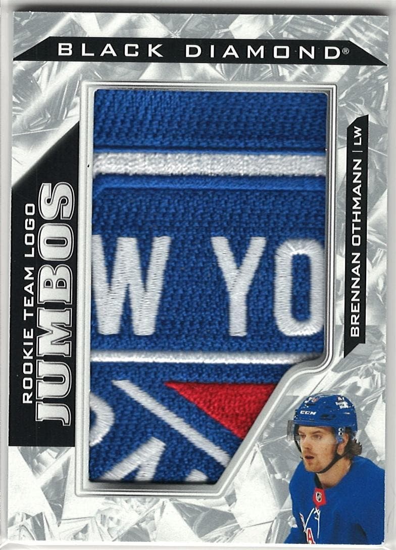2024-25 Upper Deck Black Diamond #RTL-BO Brennan Othmann Team Logo Jumbo Rookies