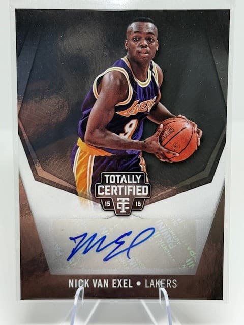 2015-16 Panini #TC-NVE Nick Van Exel Totally Certified Auto /25
