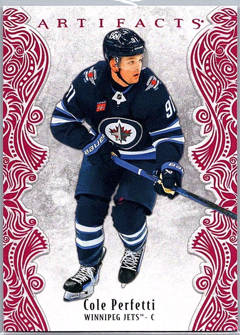 2025-26 Upper Deck Artifacts #11 Cole Perfetti Pink /35