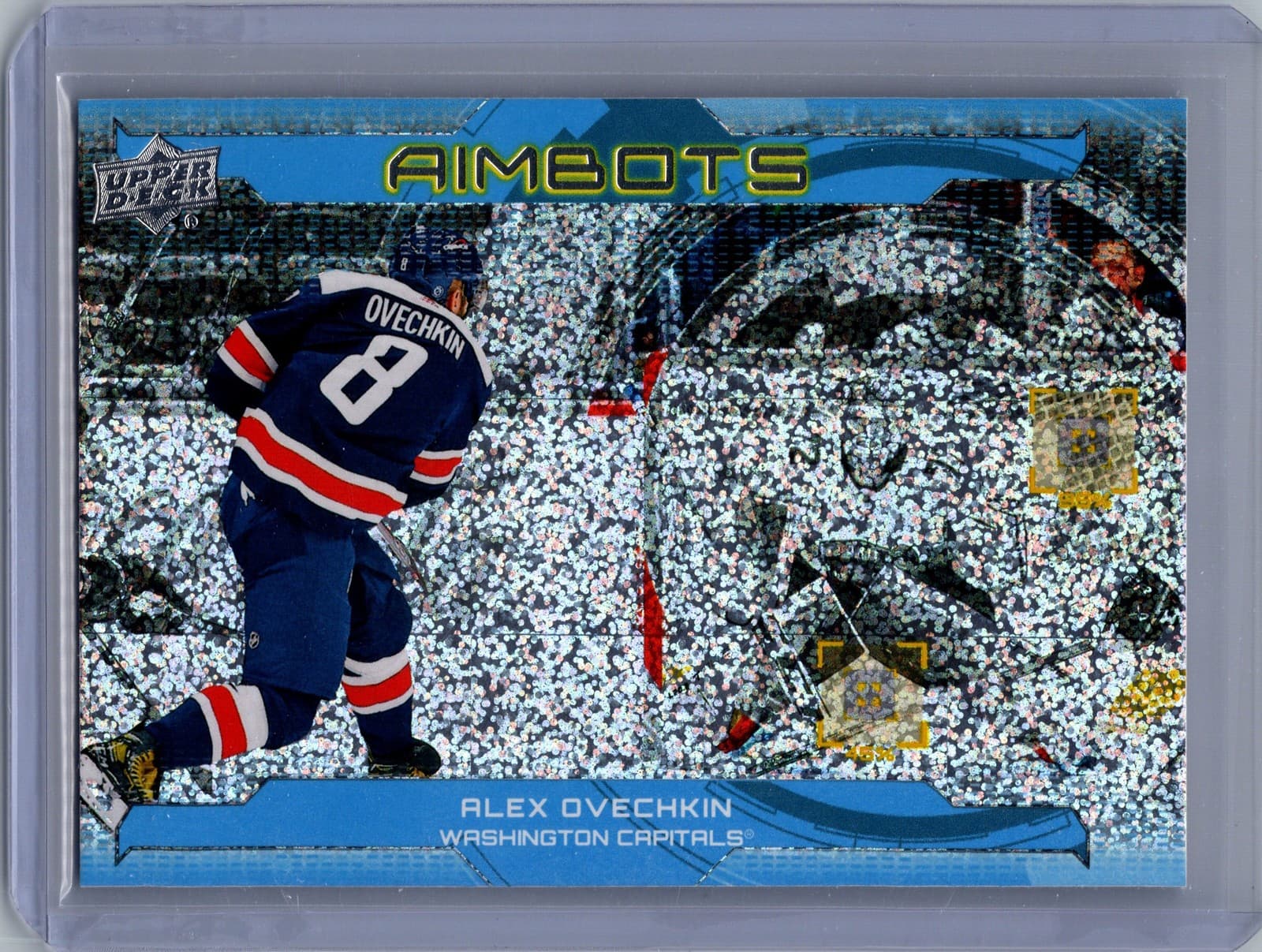 2024-25 Upper Deck #AB-1 Alex Ovechkin Aimbots Speckle