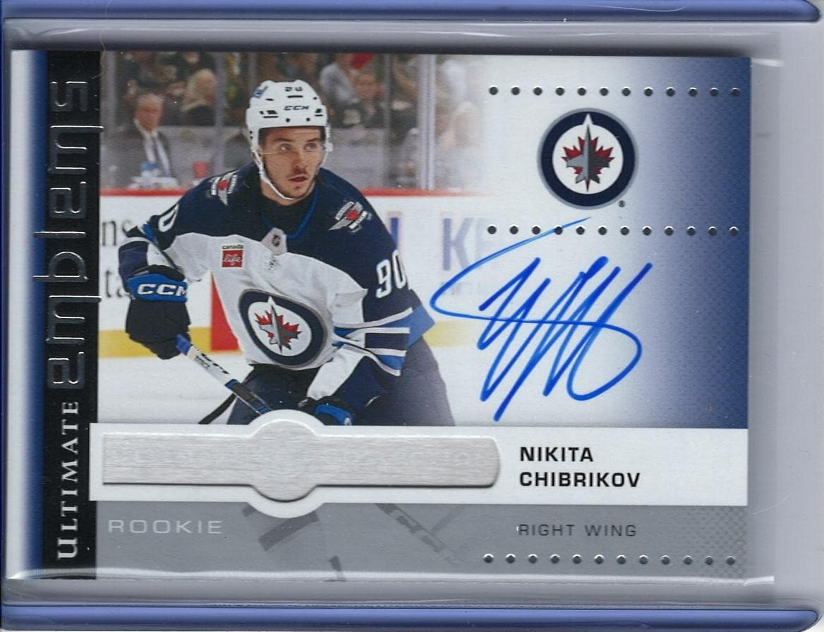2024-25 Ultimate Collection Nikita Chibrikov Ultimate Emblems Auto Rookies