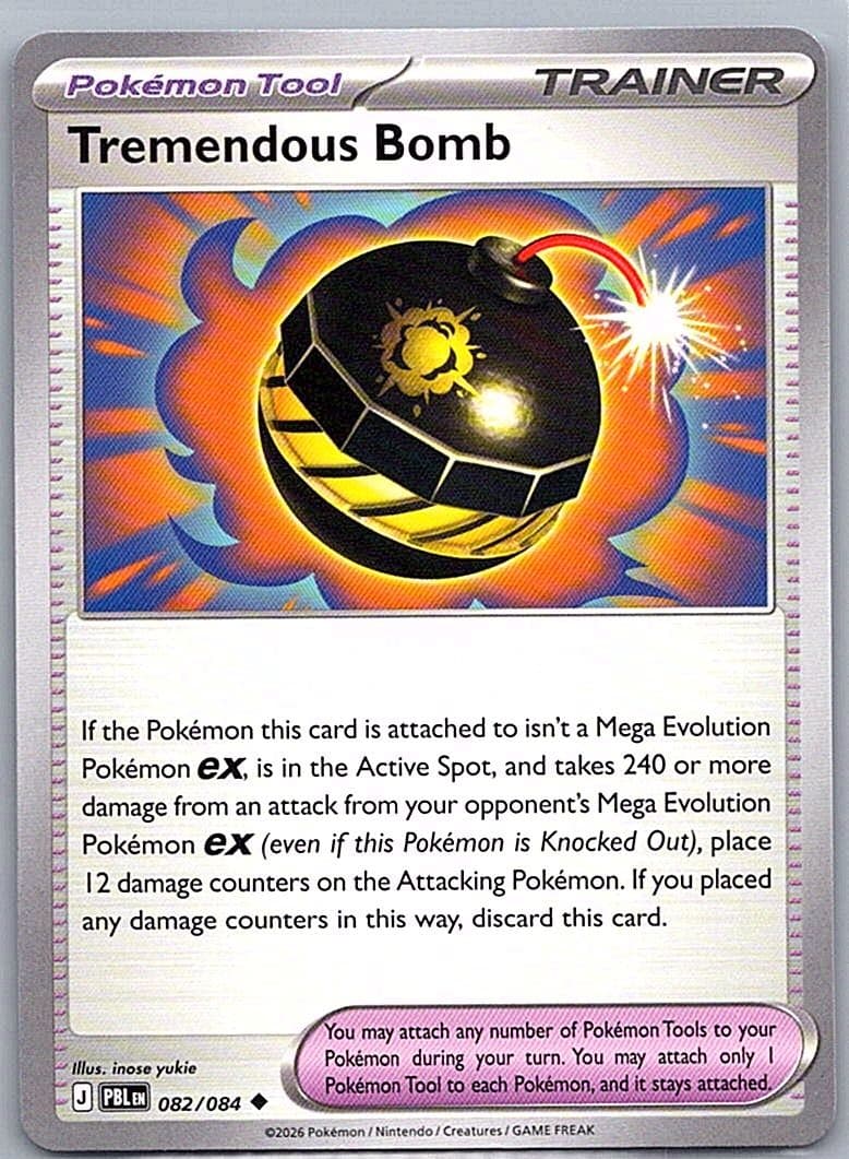 ME05: Pitch Black #082/084 Tremendous Bomb